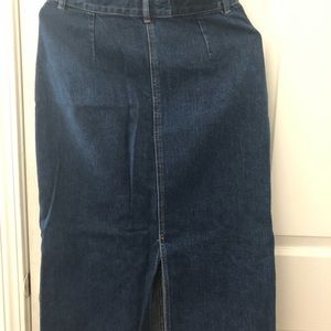 Zara denim skirt